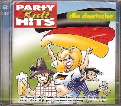 V/A Party Kult Hits die deutsche - 2 CD, Clowns & Helden, Wolfgang Petry u.v.a. - Bild 1 von 2