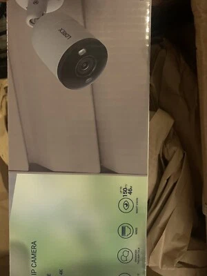 Lorex E893AB 4K UHD Smart Deterrence Outdoor Network Bullet Camera - Image 1 of 2