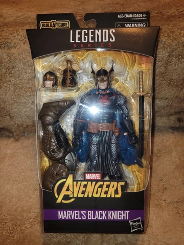 Marvel Legends 6" MARVEL'S BLACK KNIGHT Cull Obsidian BAF Series Avengers MOC Cover