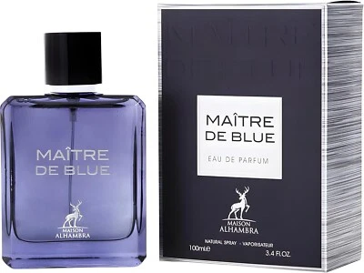 Maison Alhambra Maitre De Blue For Men Eau De Perfume de Larga Duración 100 ml Foto 1 de 3