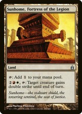 1X Sunhome, Fortress of the Legion Ravnica: City of Guilds EX MTG CARD