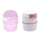  2 Pcs Eyelash Glue Box Airtight Adhesive Holder Makeup Stuff Container