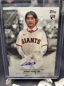 Jung Hoo Lee 2024 Topps Series 2 🔥 RC Auto Baseball Stars 🔥 Giants Rookie - Bild 1 von 2