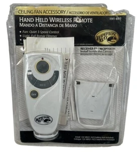 Hampton Bay Ceiling Fan Hand Held Wireless Remote 3 Speed 191-691 - Picture 1 of 4