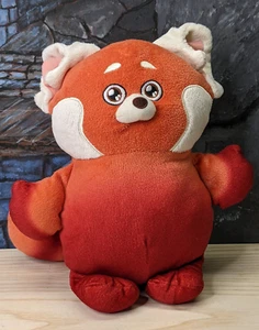 Peluche rojo giratorio Disney Mei Lee Red Panda 10,5" 2022 ojos bordados suaves - Imagen 1 de 10