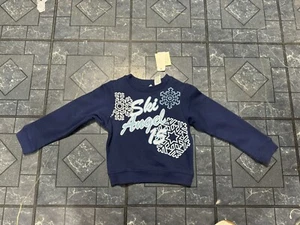 NWT Kids R US Ski Angel 15 Sweatshirts Blue 4 (Small)/ 5/6 (Medium) - Picture 1 of 8