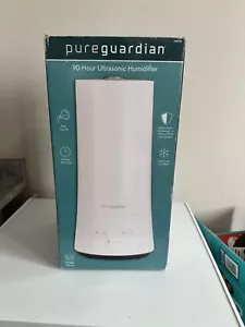 PureGuardian 1.5 Gal. Warm and Cool Mist Ultrasonic Humidifier (White and Black) - Picture 1 of 11