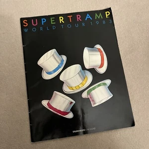 SUPERTRAMP 1983 World Tour Programme - Picture 1 of 6