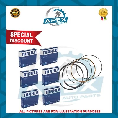 BMW 2.5 3.0 PETROL M54B25 M54B30 PISTON RING SET STD X 6 CYL - Image 1 of 2