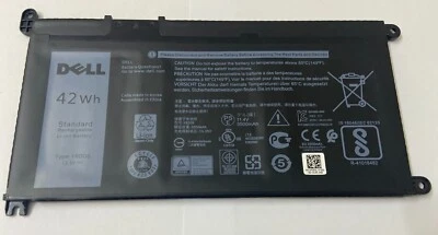 Batería Original 0YRDD6 YRDD6 Para Inspiron 15 3000 5000Series 3583 3593 5582 5584 Foto 1 de 4