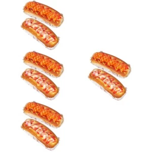 4 Pieces Lebensechtes Brot Simuliertes Brotmodell Backwaren-Dekoration - Zdjęcie 1 z 12