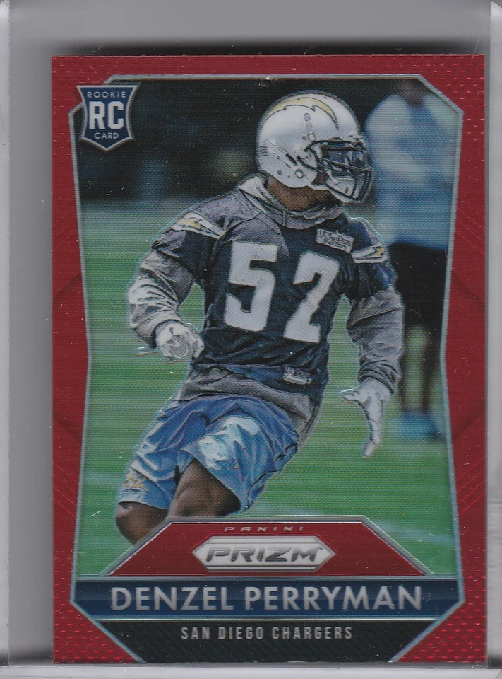 2015 PANINI PRIZM #226 DENZELL PERRYMAN ROOKIE RC RED REFRACTOR CHARGERS 4046 - Image 1 of 1