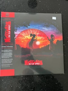 A Nightmare on Elm Street  -  SOUNDTRACK - BLACK  (Vinyl LP) NEW/SEALED - Foto 1 di 2