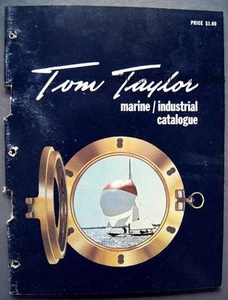 Orig Vintage 1968 Tom Taylor Marine/Industrial Catalog Toronto Canada w/PRICES - Picture 1 of 1