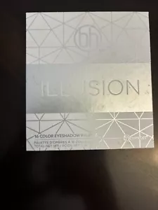 Paleta de sombras de ojos BH Cosmetics Illusion 16 TOTALMENTE NUEVA - Imagen 1 de 3