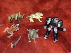 Lot of Hasbro Transformers Figures Beast Wars optimus rattrap dinobot tigatron