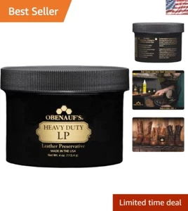Strapazierfähiger Bienenwachs Leder Conditioner - 4oz Lederpflege für Stiefel & mehr - Bild 1 von 7
