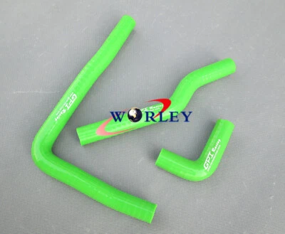 Silicone Radiator Hose for Kawasaki KX65 KX 65 2000-2012 2001 2002 2003 Green - Image 1 of 3