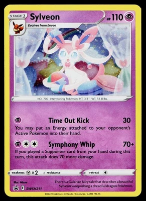 Sylveon SWSH211 SWSH: Sword & Shield Promo Cards #3 *SWIRL* - Image 1 of 2