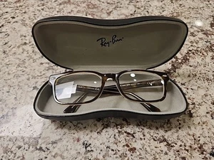 Ray Ban Brille Brillengestell RB 5286 5082 51-18-135 Braun Schildpatt Klar Havanna - Bild 1 von 6