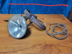 Antique Miners Electric Headlamp For Hard Hat - Very Early - Bild 1 von 10