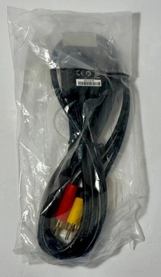 BRAND NEW-Xbox 360 Official OEM Microsoft AV Composite Audio/Video Cable RCA - Image 1 of 4