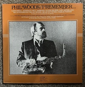 PHIL WOODS - I Remember - 1979 Jazz LP Gryphon EX - Picture 1 of 5