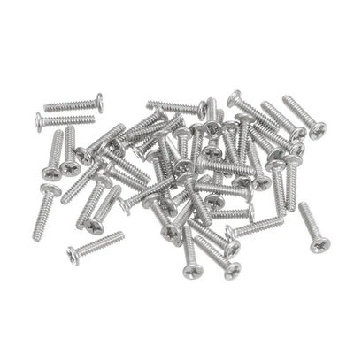 M1-0.25 X 5 mm 50pcs Diriger Vis Conduire Vis Matériel Attache pour Meubles - Photo 1/4