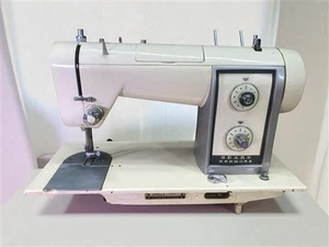 Sears Kenmore Model 158,540 Purple Sewing Machine, Serial Number 0055783 - Picture 1 of 7