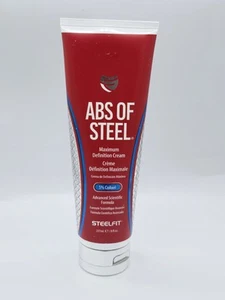 Steel Fit, Abs Of Steel, Fat Burner Definition Cream 8 oz EXP:06/2026 - Picture 1 of 5