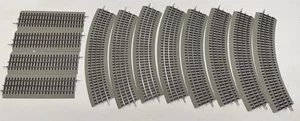 Fastrack Lionel O Gauge Oval TRACK w/ Wire 8 Curved 0 -36 4 Straight 10 inch - Picture 1 of 14