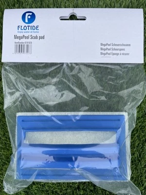 ALMOHADILLA FLOTIDE MEGA PISCINA PARA LIMPIEZA DE LÍNEA DE AGUA SUPERFICIAL AZUL/BLANCO Foto 1 de 4