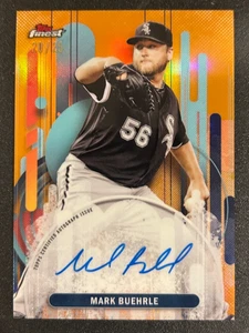 2025 Topps Finest Mark Buehrle Orange Auto /25 #FA-MB White Sox - Picture 1 of 2
