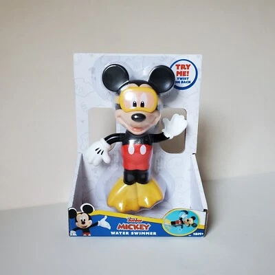Disney Junior Mickey Mouse Water Swimmer Pool Party Bath Time Toy *See Video - Image 1 of 4