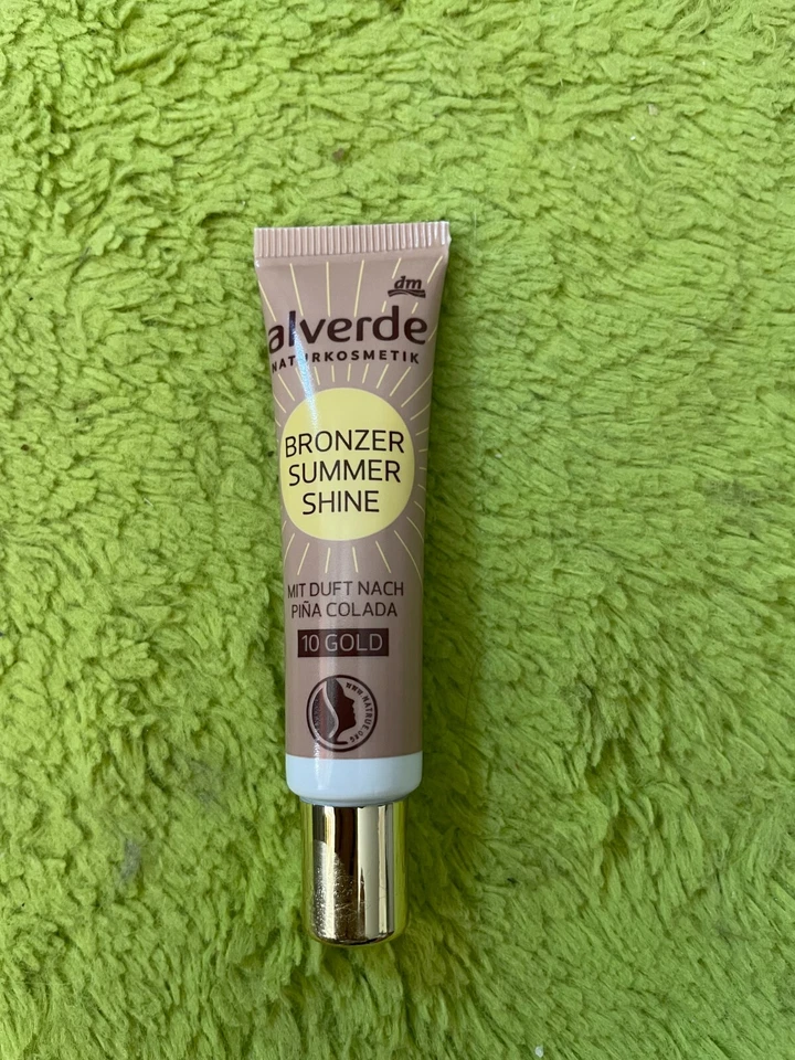 alverde NATURKOSMETIK Bronzer Liquid Summer Shine 10 Gold, 15 ml - Bild 1 von 1