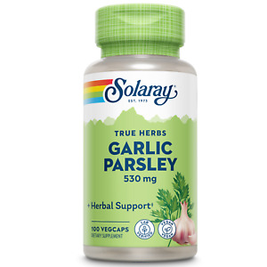 Solaray Garlic Bulb & Parsley Leaf 530mg | 100 VegCaps