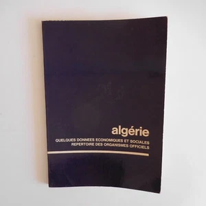 Algeria 1969 Repertoire of Data Energy Saving And Social Sned Algiers N7498 - Imagen 1 de 12