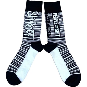 Calcetines con logotipo de código de barras Slipknot - People = $hit - Talla 7 - 11 (MERCHANDISING TOTALMENTE NUEVO) - Imagen 1 de 3