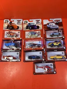 Disney Pixar Cars Metal 10 Cars Bundle Lightnig, Mater, Speed DemonCopter,+++ - Picture 1 of 11