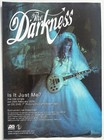 THE DARKNESS - IS IT JUST ME? 2006 Full page UK magazine ad