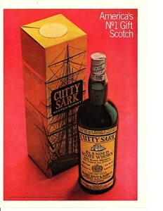 1969 CUTTY SARK SCOTCH WHISKEY ~ ORIGINAL PRINT AD - Picture 1 of 1