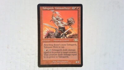 Tahngarth, Talruum Hero	 Planeshift - Magic the Gathering Red - Image 1 of 2