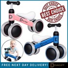 BABY BALANCE BIKE NO PEDALS TRIKE WALKER PUSH RIDE ON BICYCLE FOR 1-2 YEAR OLDS