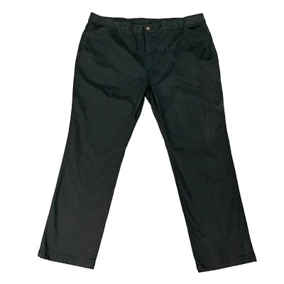 Magellan 裤子女式 22 鱼子酱黑色柳溪斜纹棉弹力户外 — 第 1/4 张图片