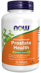 Now Foods Clinical Strength Prostate Health 90gels Kosher Quercetin/Trans-Resver - Picture 1 of 2