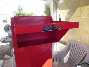 Vintage Mac Tools MB300S L1 Red Hanging Collapsible Folding Side Shelf - Picture 1 of 15
