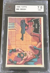 1966 Topps Batman Blackbat #49 Decoy KSA 7.5 NM+ SHARP ** Original - Bild 1 von 2