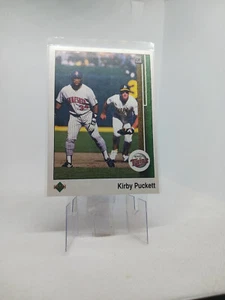 1989 Upper Deck #376 Kirby Puckett Minnesota Twins Baseball Card - Picture 1 of 1