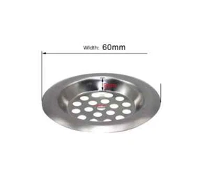 Kitchen Sink Drain Strainer Steel Plug Hole Bath Basin Hair Catcher Cover Filter - Picture 1 of 2