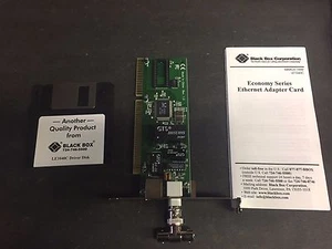 Black Box LE1040C 10-Mbps ISA Card ECONOMY SERIES ETHERNET CARD - Picture 1 of 4